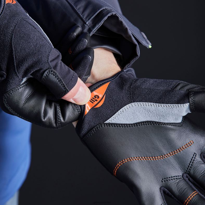 Gill Marine Chile - Gill Marine guantes de campeonato - dedo corto 2LX44463 negro