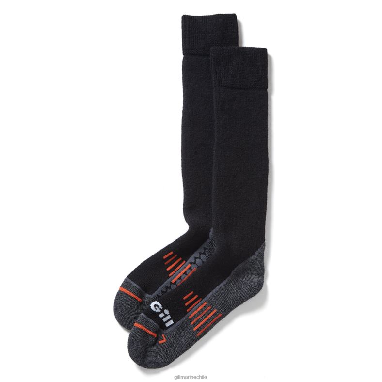 Gill Marine Chile - Gill Marine calcetines para botas de lana merino 2LX44478 negro