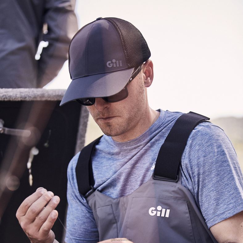 Gill Marine Chile - Gill Marine gorra de camionero uv tec 2LX44526 grafito