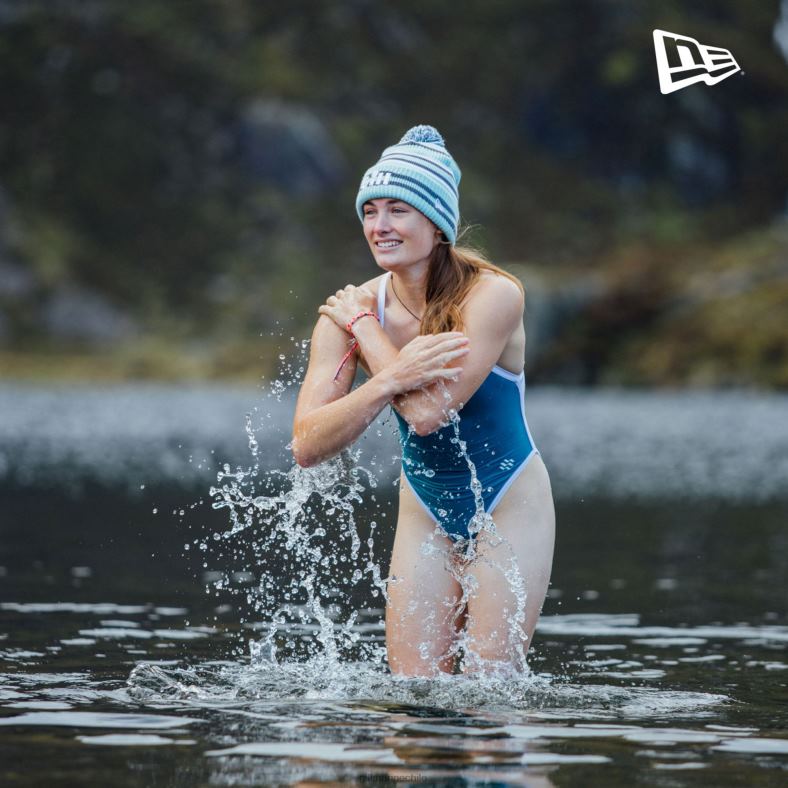 Gill Marine Chile - Gill Marine gorro con pompón new era x gill 2LX4425 cáscara de huevo