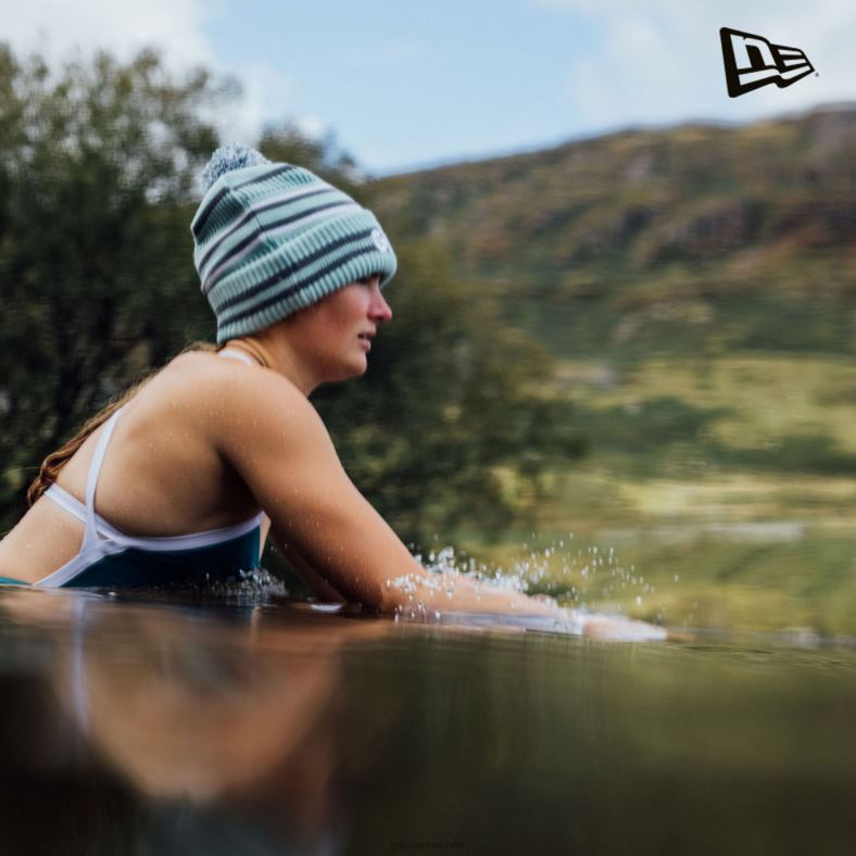 Gill Marine Chile - Gill Marine gorro con pompón new era x gill 2LX4425 cáscara de huevo