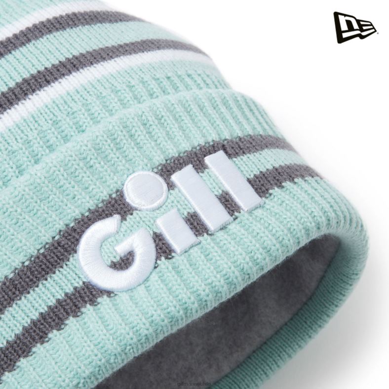 Gill Marine Chile - Gill Marine gorro con pompón new era x gill 2LX4425 cáscara de huevo