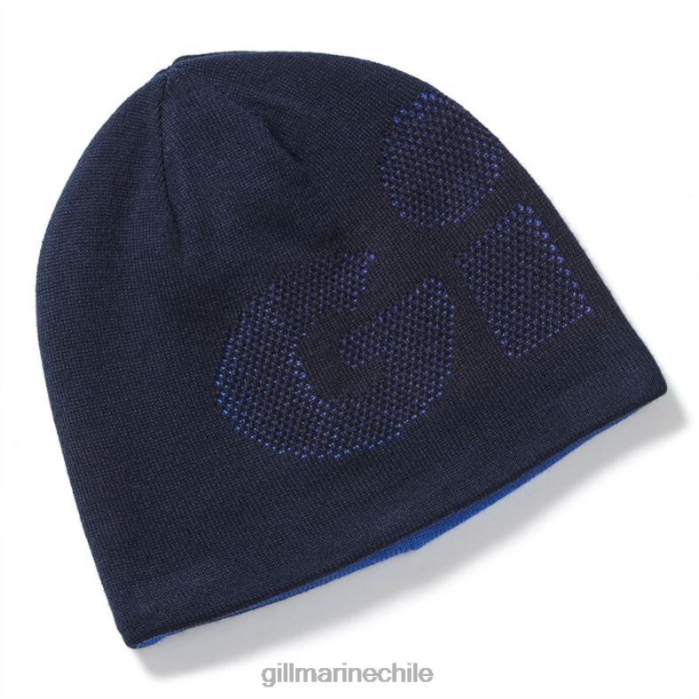 Gill Marine Chile - Gill Marine gorro de punto reversible 2LX44168 azul/azul marino