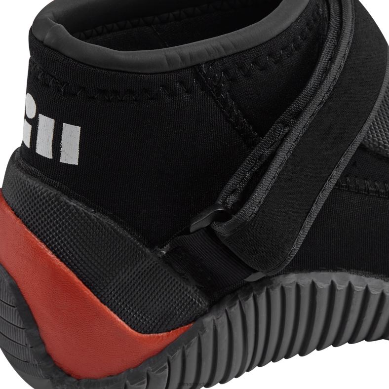 Gill Marine Chile - Gill Marine zapato aquatech 2LX44335 negro y naranja