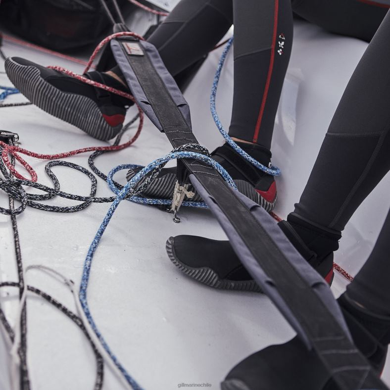 Gill Marine Chile - Gill Marine zapato aquatech 2LX44335 negro y naranja