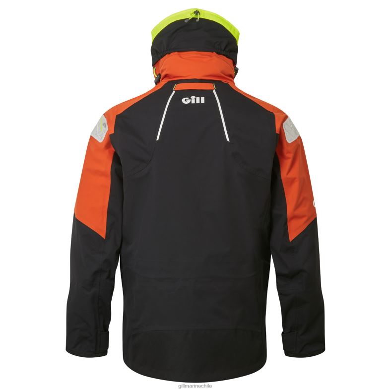 Gill Marine Chile - Gill Marine chaqueta os1 océano 2LX44125 grafito/naranja