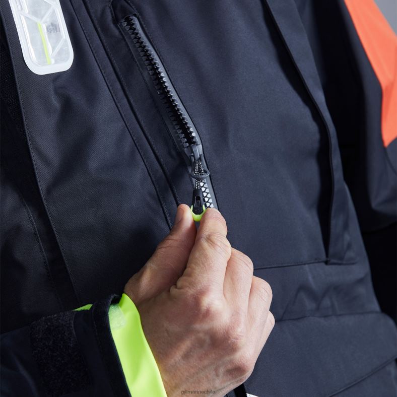 Gill Marine Clothing - Gill Marine chaqueta os1 océano 2LX44376 grafito/naranja