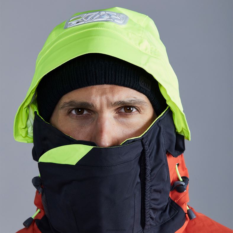 Gill Marine Clothing - Gill Marine chaqueta os1 océano 2LX44376 grafito/naranja