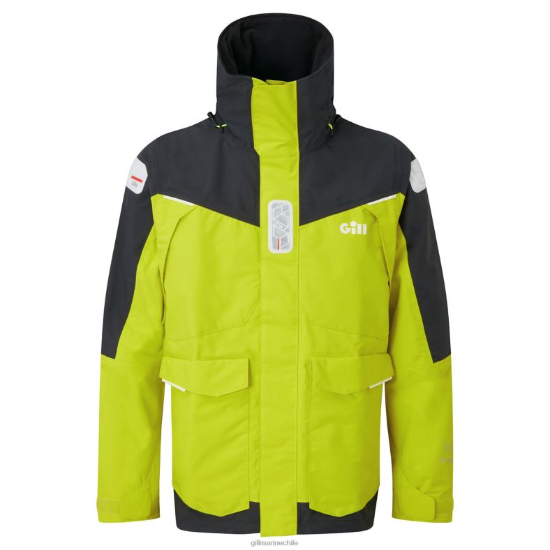 Gill Marine Chile - Gill Marine Chaqueta offshore os2 para hombre - edición especial 2LX4497 azufre