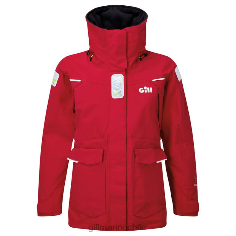 Gill Marine Chile - Gill Marine chaqueta offshore os2 para mujer 2LX44347 rojo