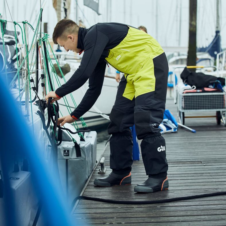 Gill Marine Clothing - Gill Marine Pantalón offshore os2 para hombre - edición especial 2LX44100 azufre