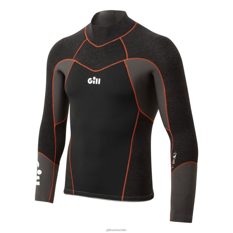 Gill Marine Chile - Gill Marine top zentherm para hombre 2LX44287 negro
