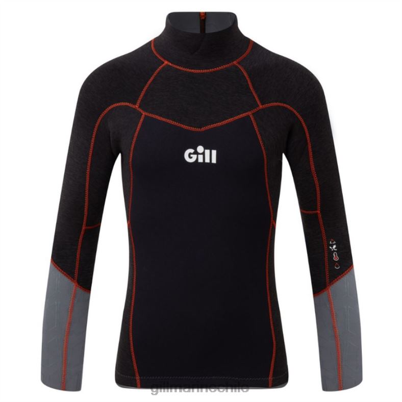 Gill Marine Clothing - Gill Marine top zentherm junior 2LX44522 negro