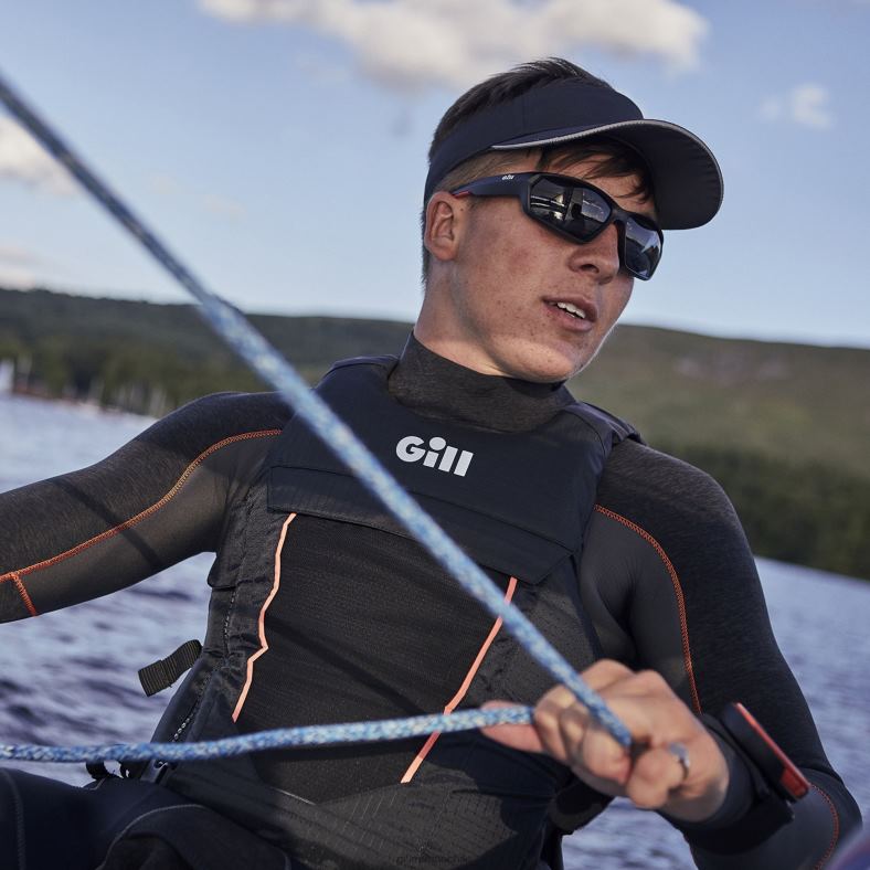 Gill Marine Clothing - Gill Marine top zentherm para hombre 2LX44538 negro