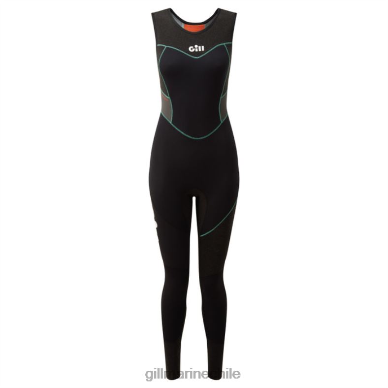 Gill Marine Clothing - Gill Marine traje esquife zentherm para mujer 2LX44286 negro