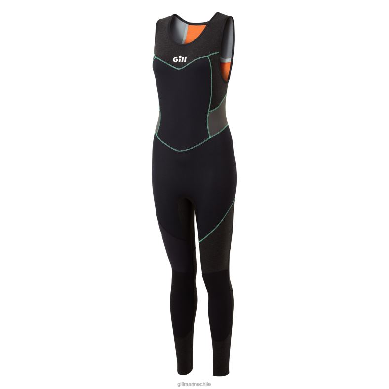 Gill Marine Clothing - Gill Marine traje esquife zentherm para mujer 2LX44286 negro