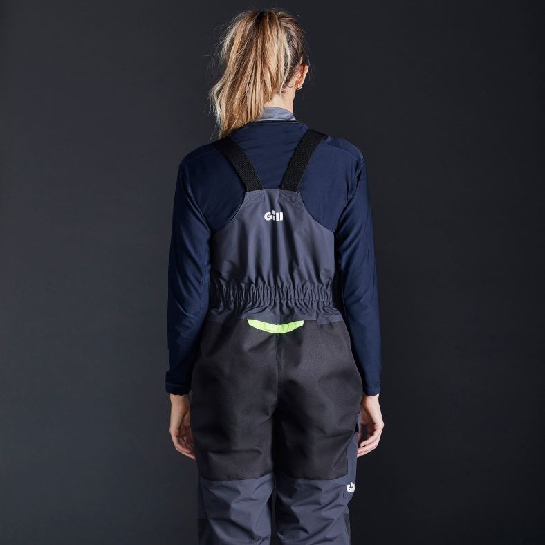 Gill Marine Chile - Gill Marine pantalones costeros os3 para mujer 2LX44143 grafito