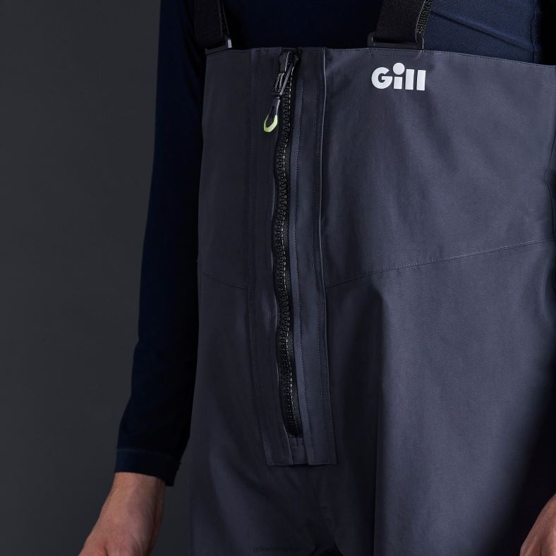 Gill Marine Clothing - Gill Marine pantalones costeros os3 para hombre 2LX44144 grafito