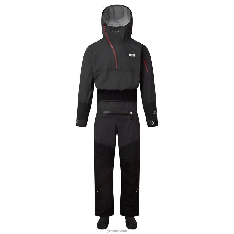 Gill Marine Clothing - Gill Marine traje seco al revés 2LX4462 grafito