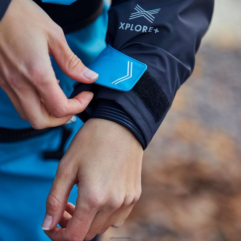 Gill Marine Clothing - Gill Marine traje seco verso - edición especial 2LX4476 arrendajo azul