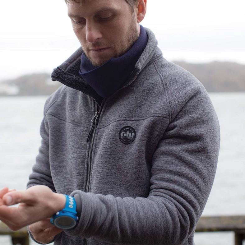 Gill Marine Chile - Gill Marine chaqueta polar para hombre 2LX44193 mezcla de grafito