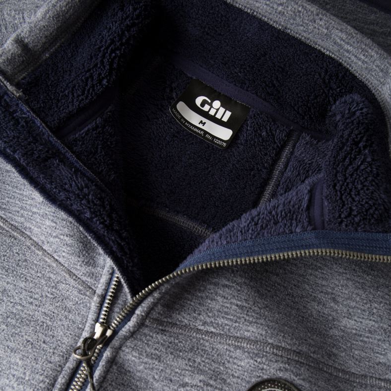Gill Marine Clothing - Gill Marine chaqueta polar para hombre 2LX44194 marina de guerra