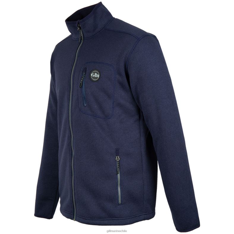 Gill Marine Chile - Gill Marine chaqueta polar de punto para hombre 2LX44303 marina de guerra