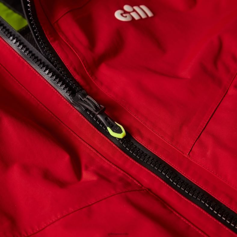 Gill Marine Clothing - Gill Marine chaqueta costera os3 para hombre 2LX44148 rojo