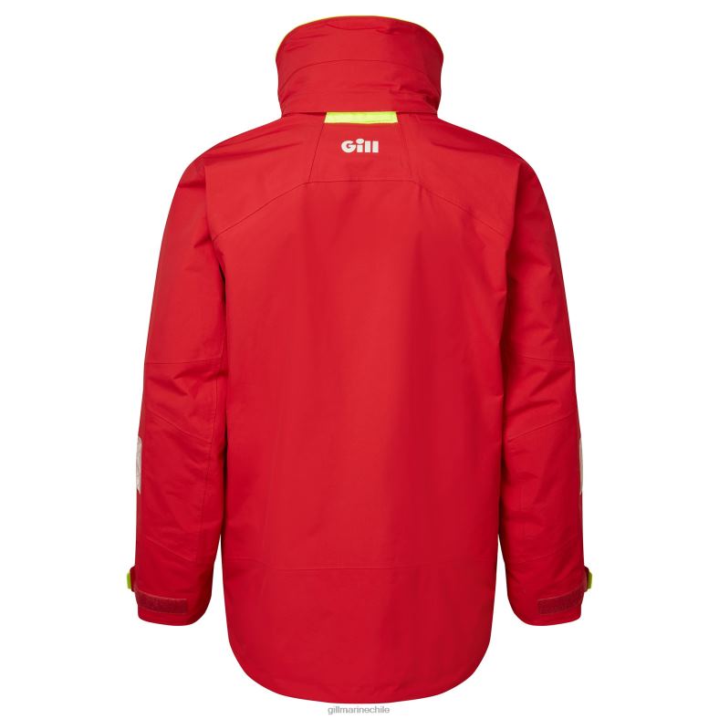 Gill Marine Clothing - Gill Marine chaqueta costera os3 para hombre 2LX44148 rojo
