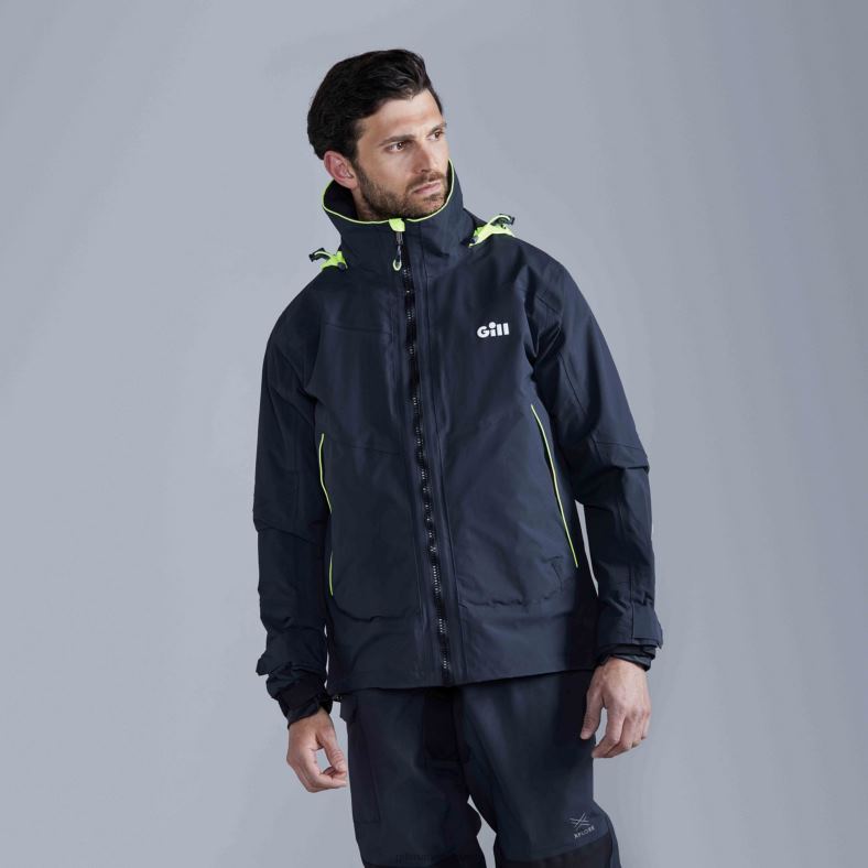 Gill Marine Clothing - Gill Marine chaqueta costera os3 para hombre 2LX44150 grafito