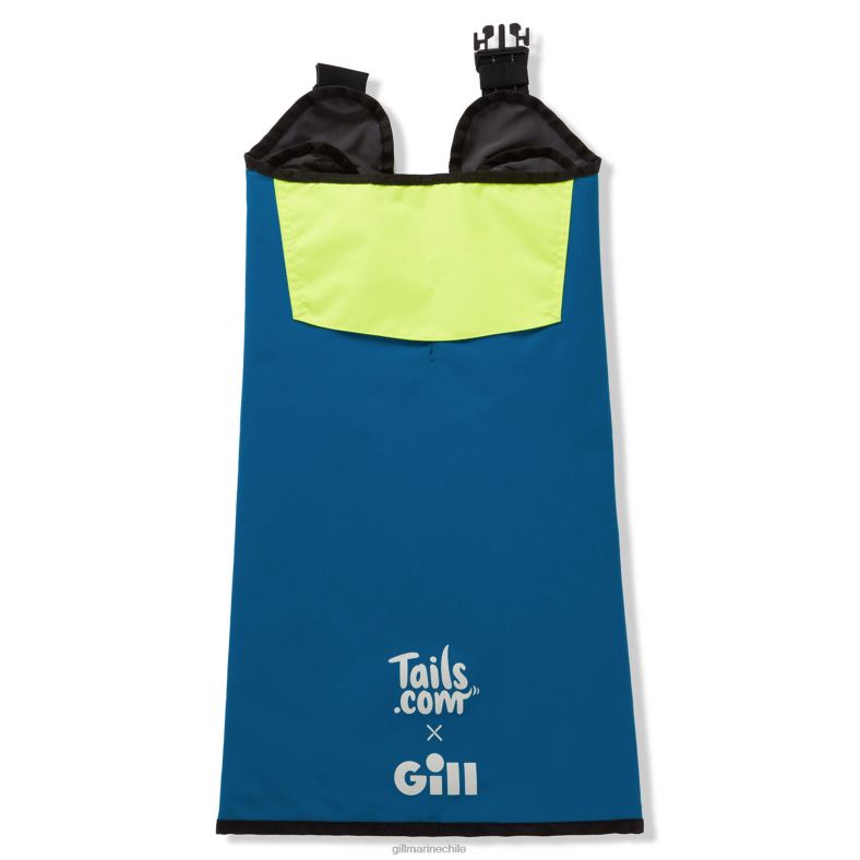 Gill Marine Clothing - Gill Marine tails.com x abrigo para perros branquiales 2LX4422 azul