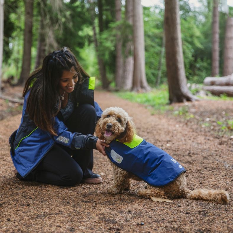 Gill Marine Clothing - Gill Marine tails.com x abrigo para perros branquiales 2LX4422 azul