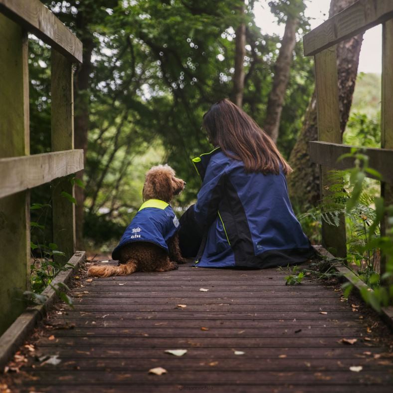 Gill Marine Clothing - Gill Marine tails.com x abrigo para perros branquiales 2LX4422 azul