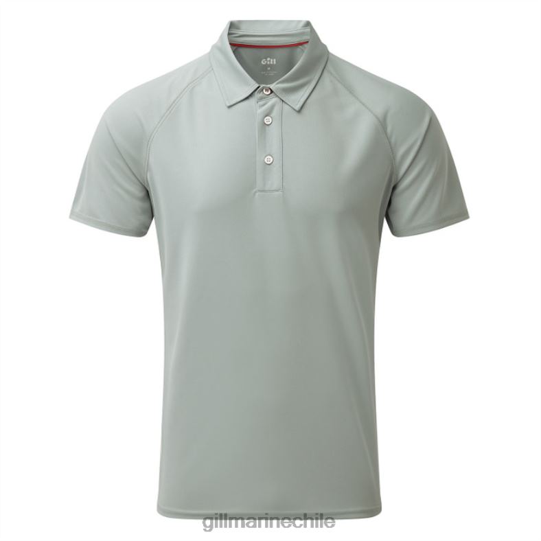 Gill Marine Chile - Gill Marine polo uv tec para hombre 2LX44487 gris medio