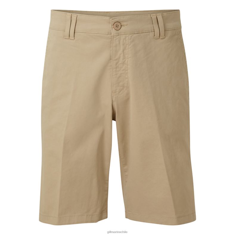 Gill Marine Chile - Gill Marine pantalones cortos de tripulación para hombre 2LX44547 caqui