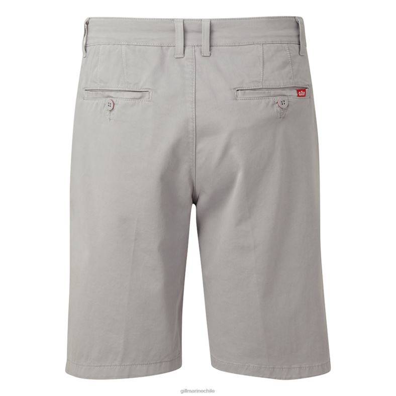 Gill Marine Chile - Gill Marine pantalones cortos de tripulación para hombre 2LX44549 plata