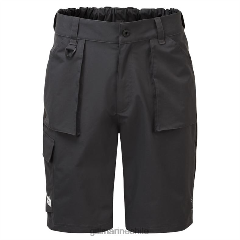 Gill Marine Clothing - Gill Marine pantalón corto costero os3 para hombre 2LX44456 grafito