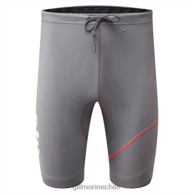 Gill Marine Clothing - Gill Marine pantalones cortos de cubierta 2LX44528 gris acero