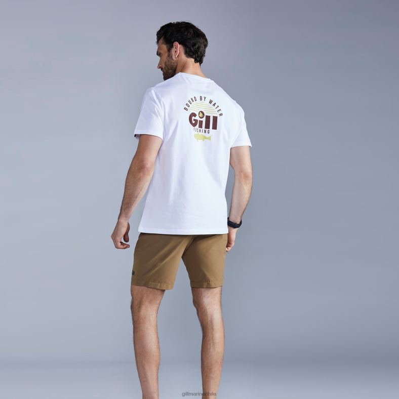 Gill Marine Clothing - Gill Marine pantalones cortos de excursión 2LX4436 café