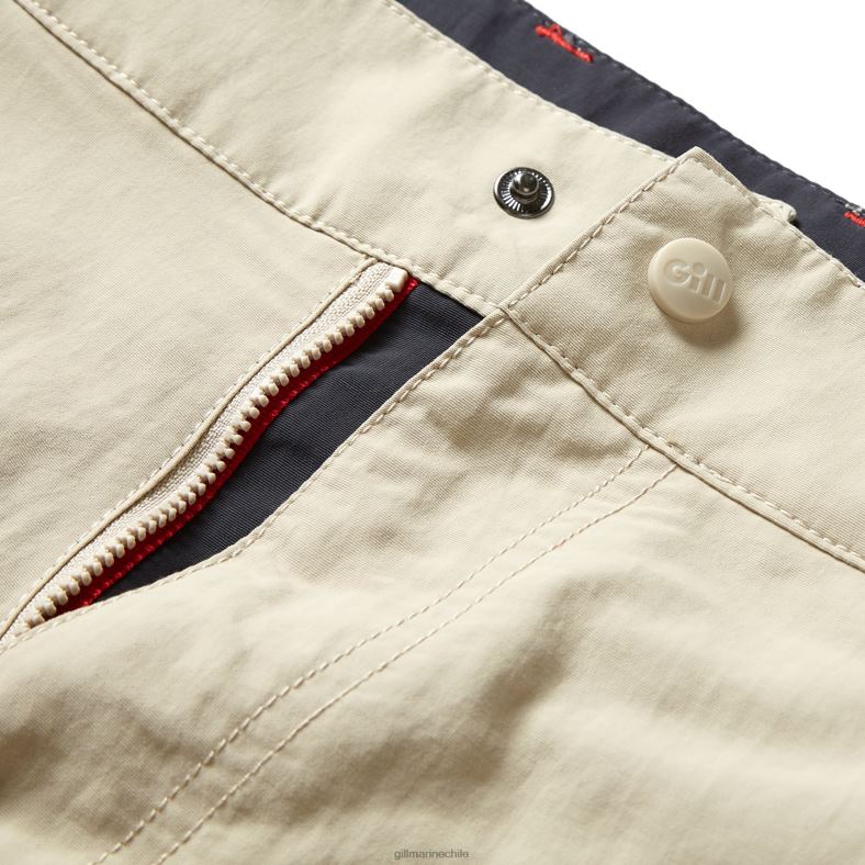 Gill Marine Clothing - Gill Marine pantalones cortos uv tec para hombre 2LX44552 caqui