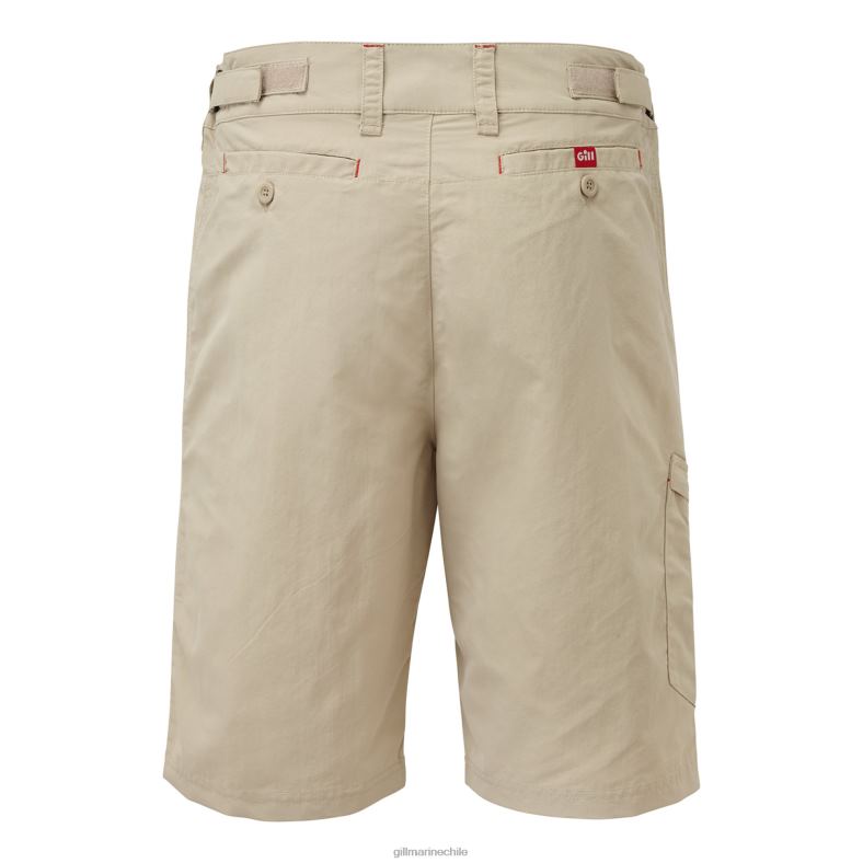 Gill Marine Clothing - Gill Marine pantalones cortos uv tec para hombre 2LX44552 caqui
