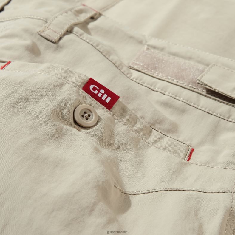 Gill Marine Clothing - Gill Marine pantalones cortos uv tec para mujer 2LX44496 caqui