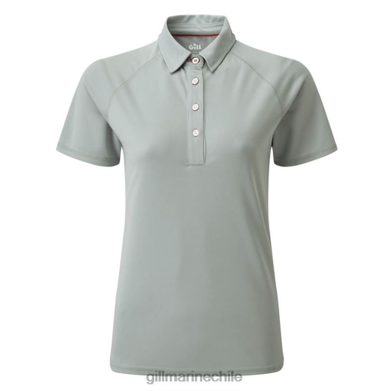 Gill Marine Chile - Gill Marine polo uv tec para mujer 2LX44173 gris medio