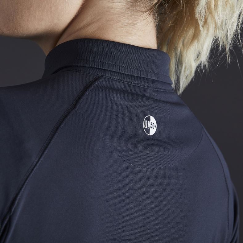 Gill Marine Chile - Gill Marine polo uv tec para mujer 2LX44511 carbón