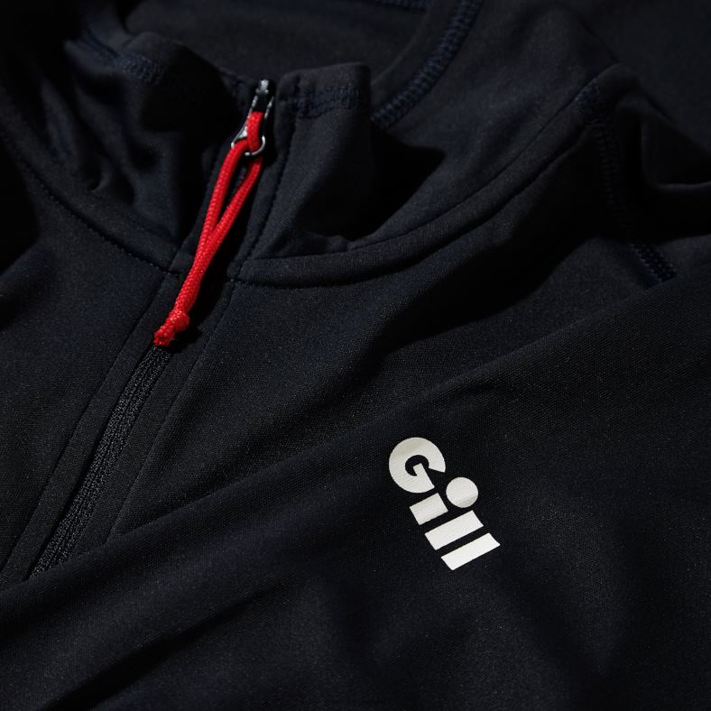 Gill Marine Chile - Gill Marine Camiseta con cremallera uv tec para hombre - manga larga 2LX44217 marina de guerra