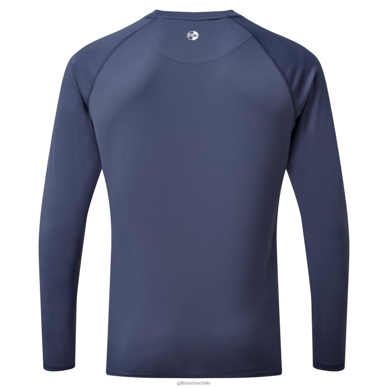 Gill Marine Chile - Gill Marine Camiseta uv tec para hombre - manga larga 2LX44129 océano