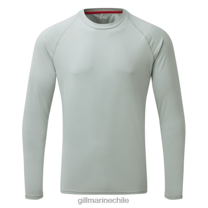 Gill Marine Chile - Gill Marine Camiseta uv tec para hombre - manga larga 2LX44131 gris medio Gill Marine Chile - Gill Marine Camiseta uv tec para hombre - manga larga 2LX44131 gris medio