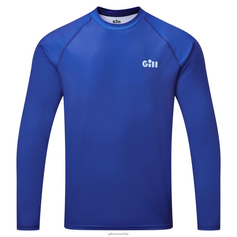 Gill Marine Chile - Gill Marine Top xpel tec de manga larga con logo en la espalda 2LX4461 crepúsculo