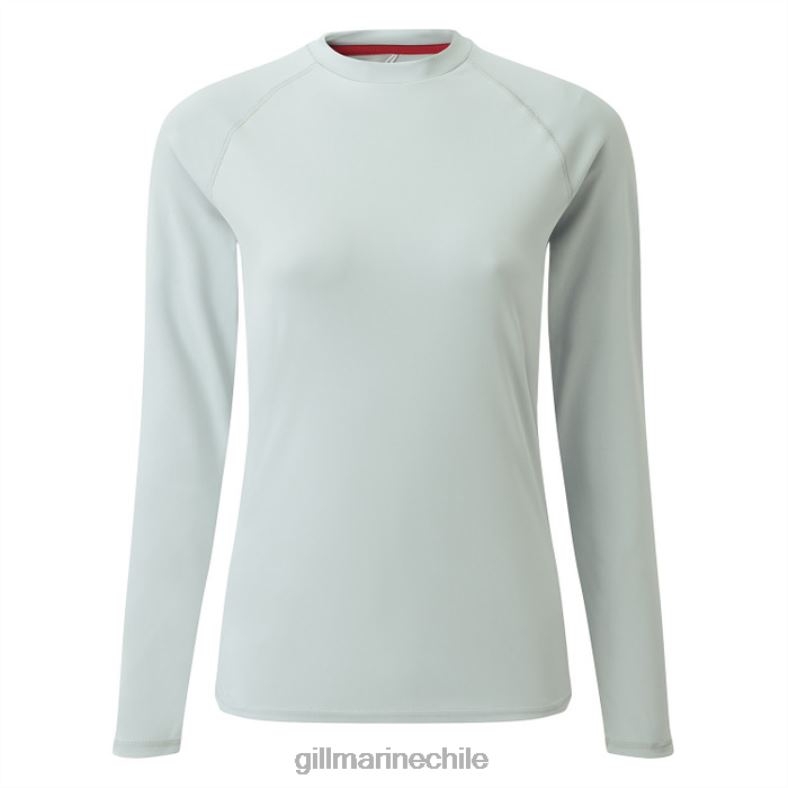 Gill Marine Chile - Gill Marine camiseta de manga larga uv tec para mujer 2LX44513 gris medio Gill Marine Chile - Gill Marine camiseta de manga larga uv tec para mujer 2LX44513 gris medio