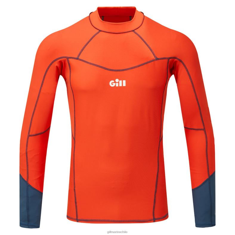 Gill Marine Chile - Gill Marine chaleco anti-lycras para hombre - manga larga 2LX44277 naranja